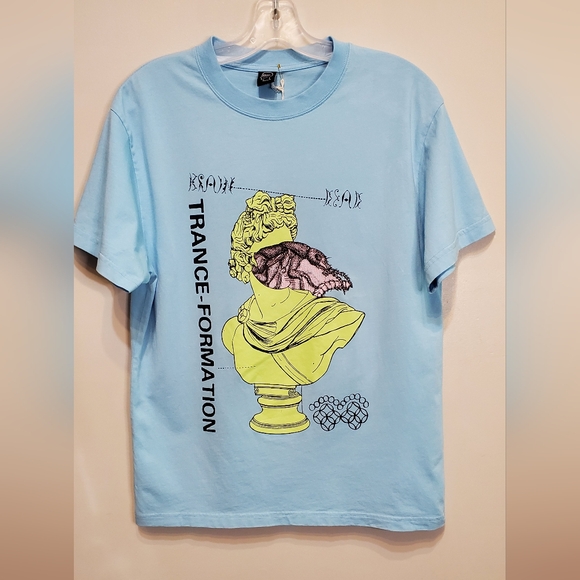 Brain Dead Other - 174. Brain Dead Trance-Formation T-Shirt - Blue